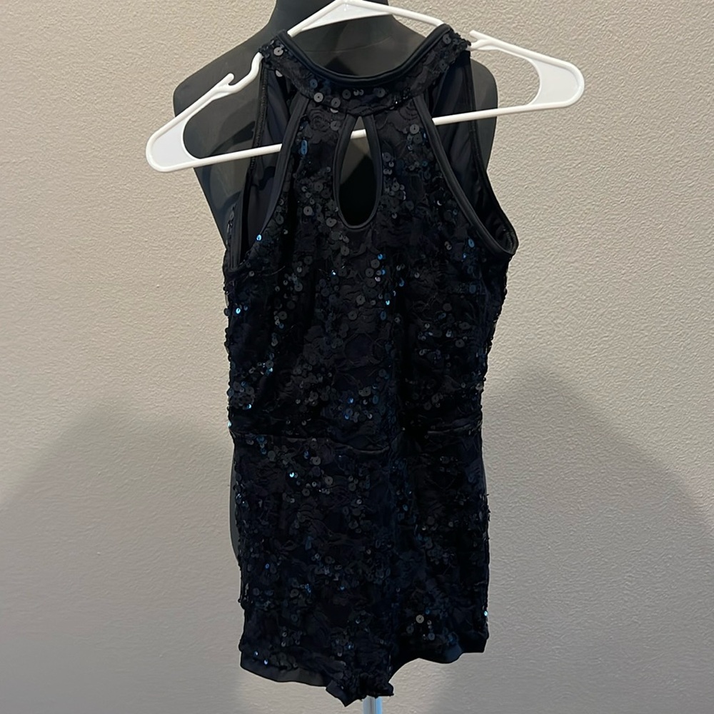Weissman black sequin body suit - child large - Picture 4 of 8